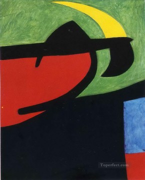 Joan Miró Painting - Campesino catalán a la luz de la luna Joan Miró